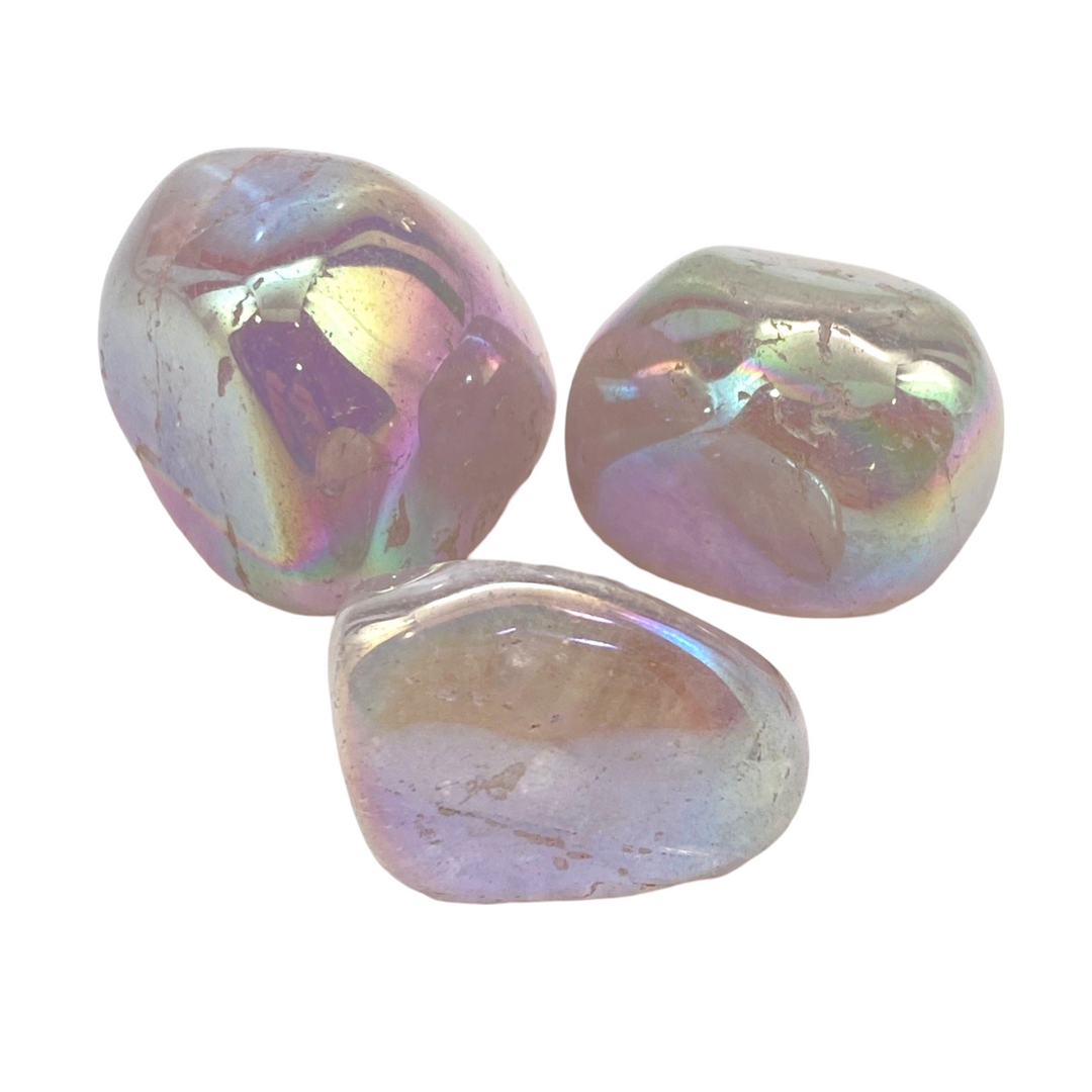 Amethyst Aura Tumbled