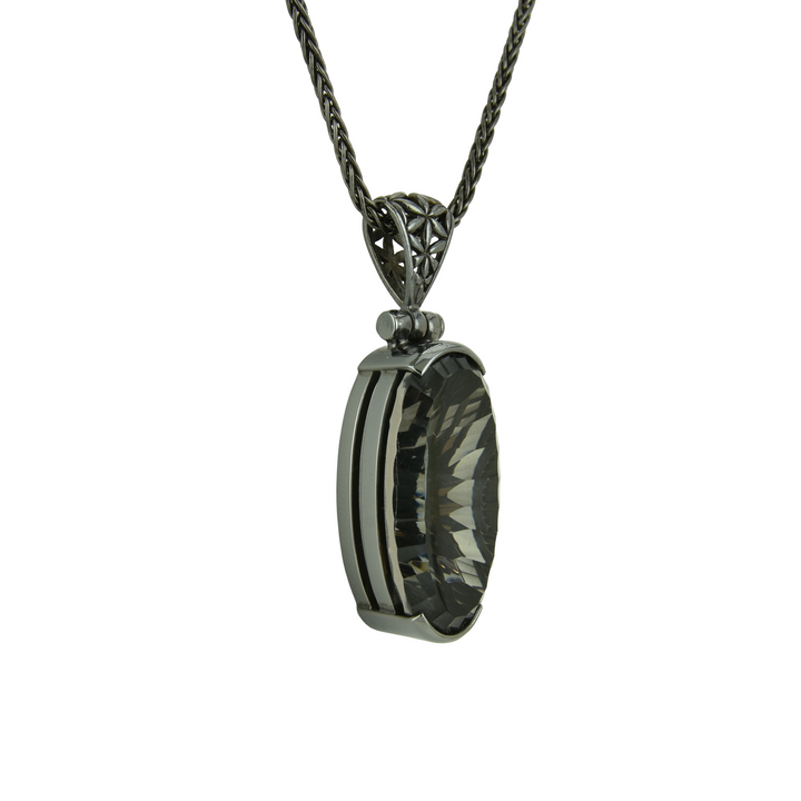 Midnight Mystic Quartz Pendant