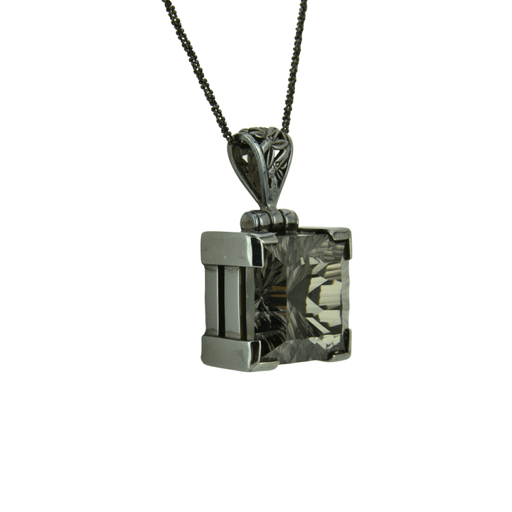 Midnight Mystic Quartz Pendant