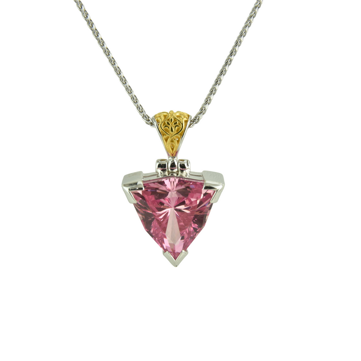 Imperial Pink Sapphire Pendant