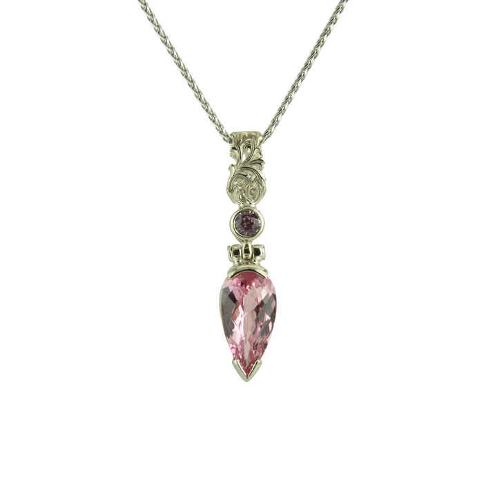 Imperial Pink Sapphire Pendant