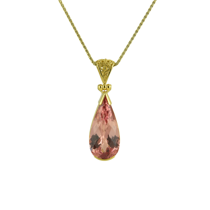 Imperial Pink Sapphire Pendant