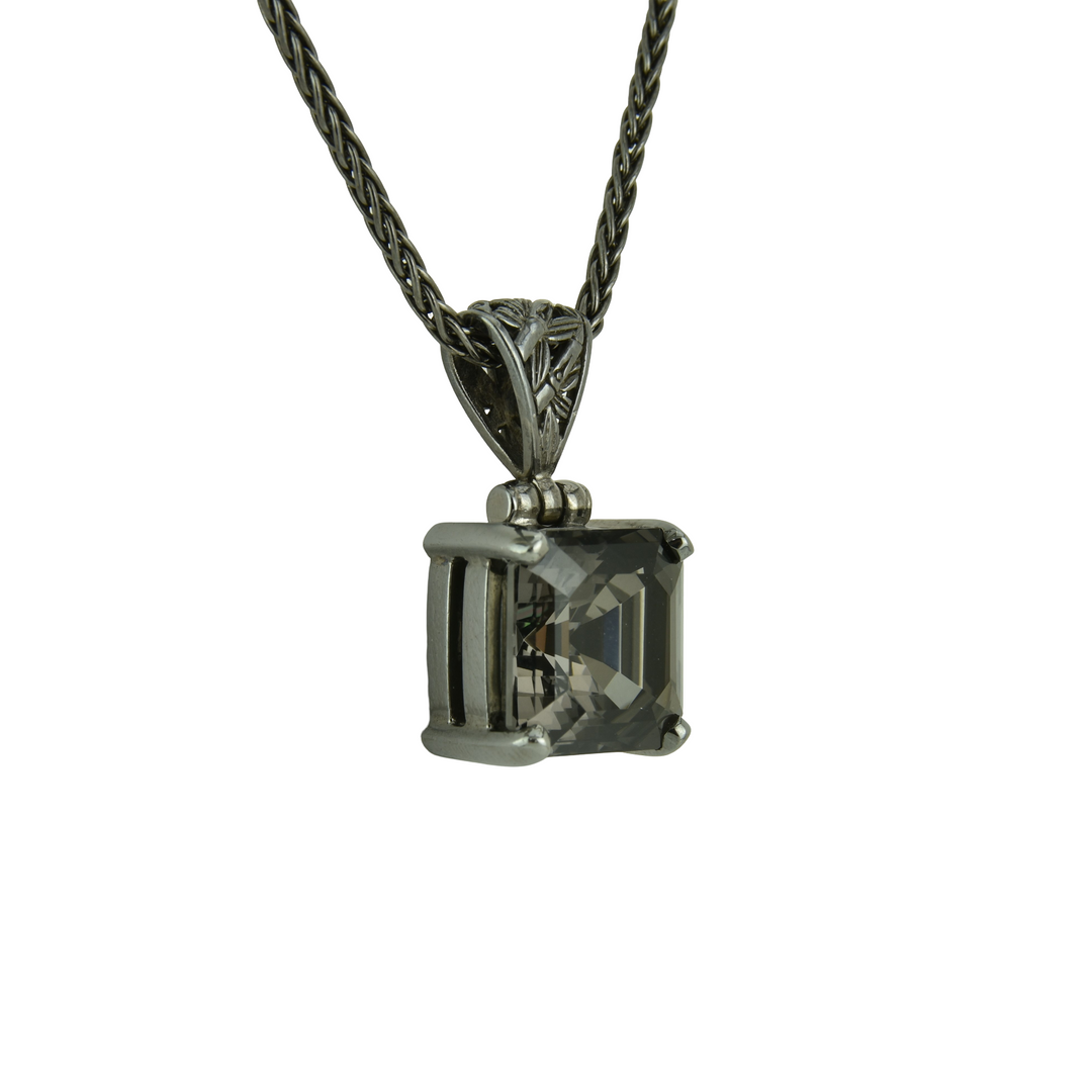 Midnight Mystic Quartz Pendant