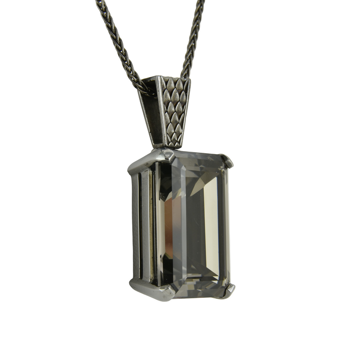 Midnight Mystic Quartz Pendant
