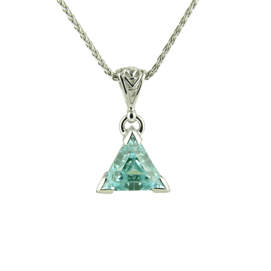 Paraiba Effect Spinel Pendant