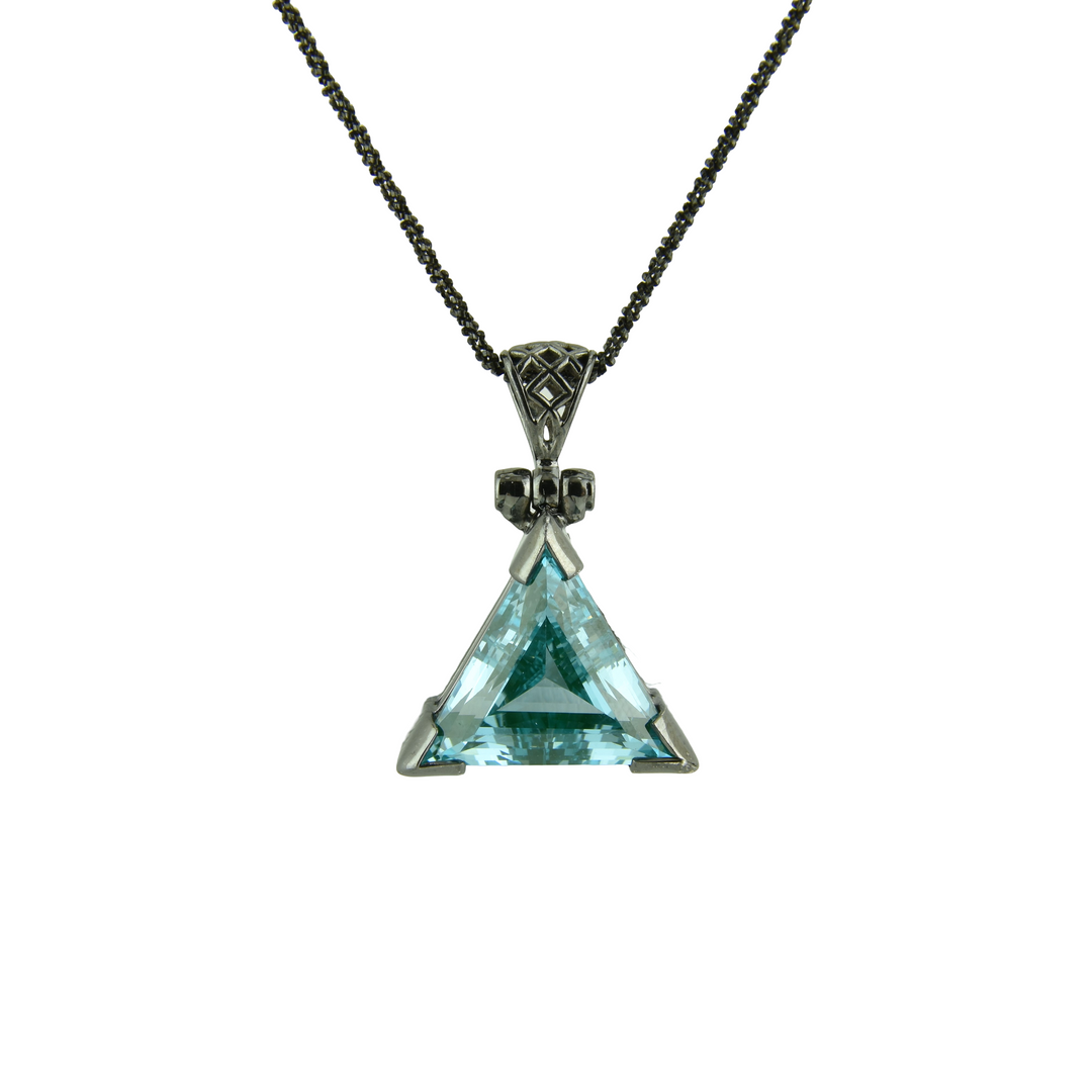 Paraiba Effect Spinel Pendant