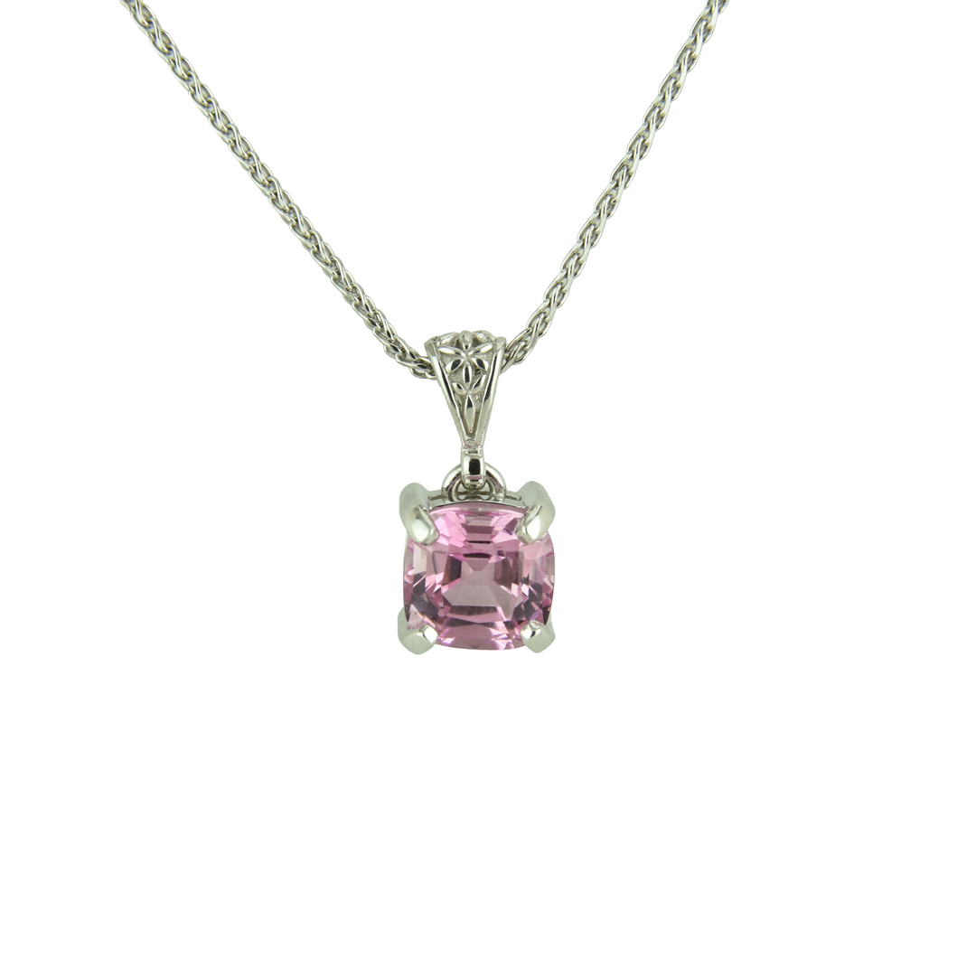 Pink Biron Emerald Pendant