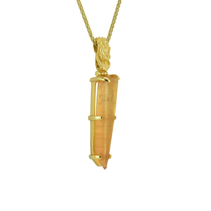 Lemurian Quartz Pendant