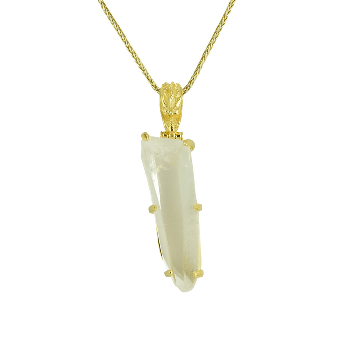 Lemurian Quartz Pendant