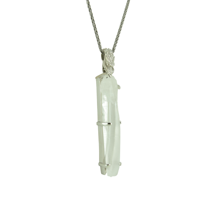 Lemurian Quartz Pendant