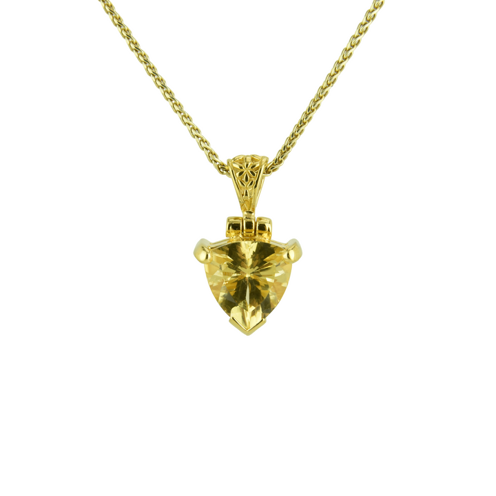 Golden Labradorite Pendant