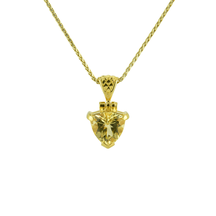 Golden Labradorite Pendant