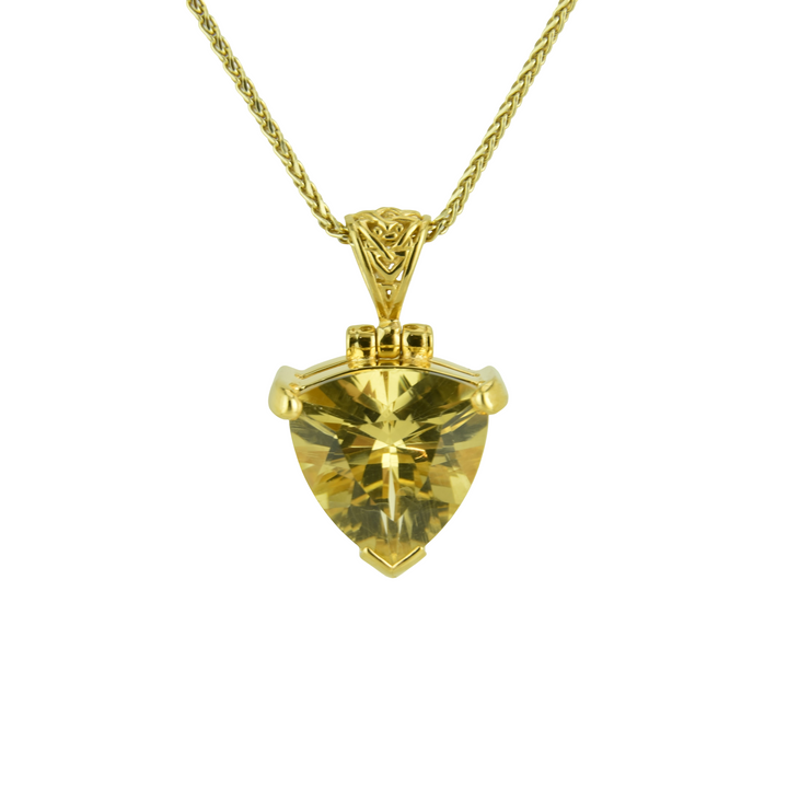 Golden Labradorite Pendant