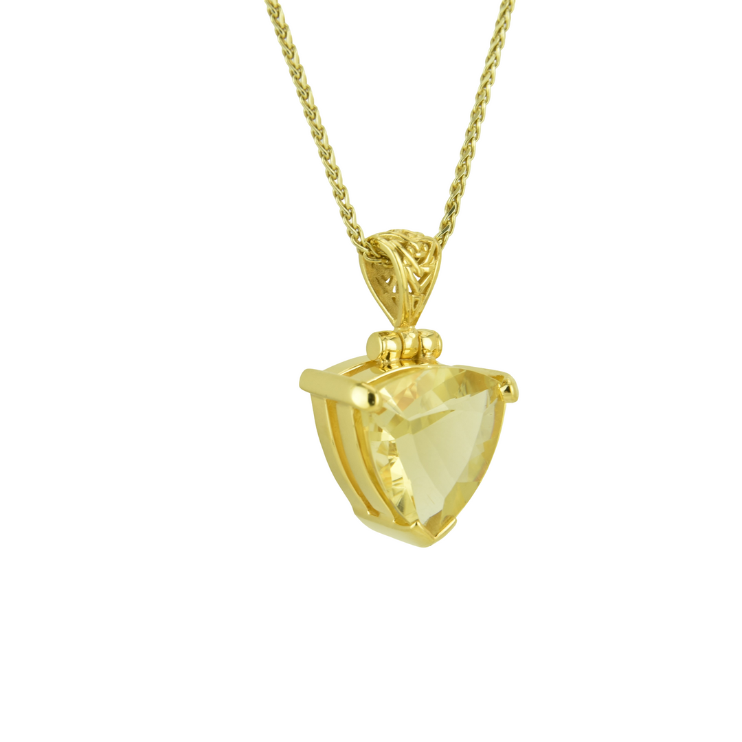 Golden Labradorite Pendant