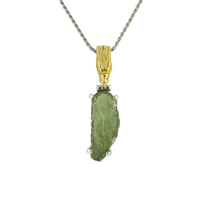 Moldavite Pendant