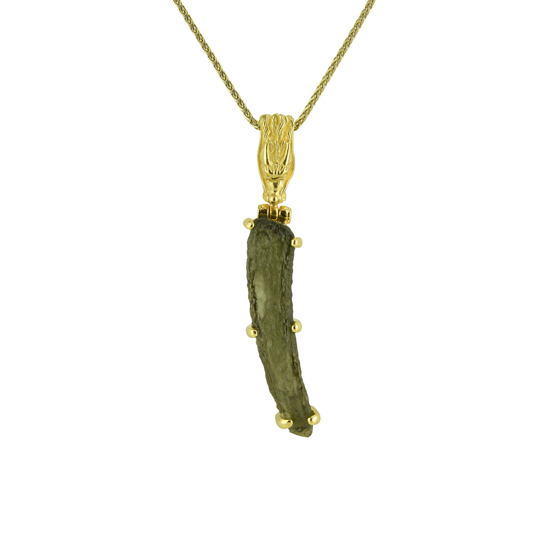 Moldavite Pendant