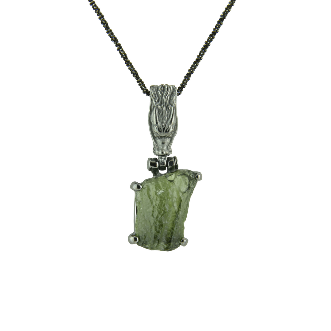 Moldavite Pendant