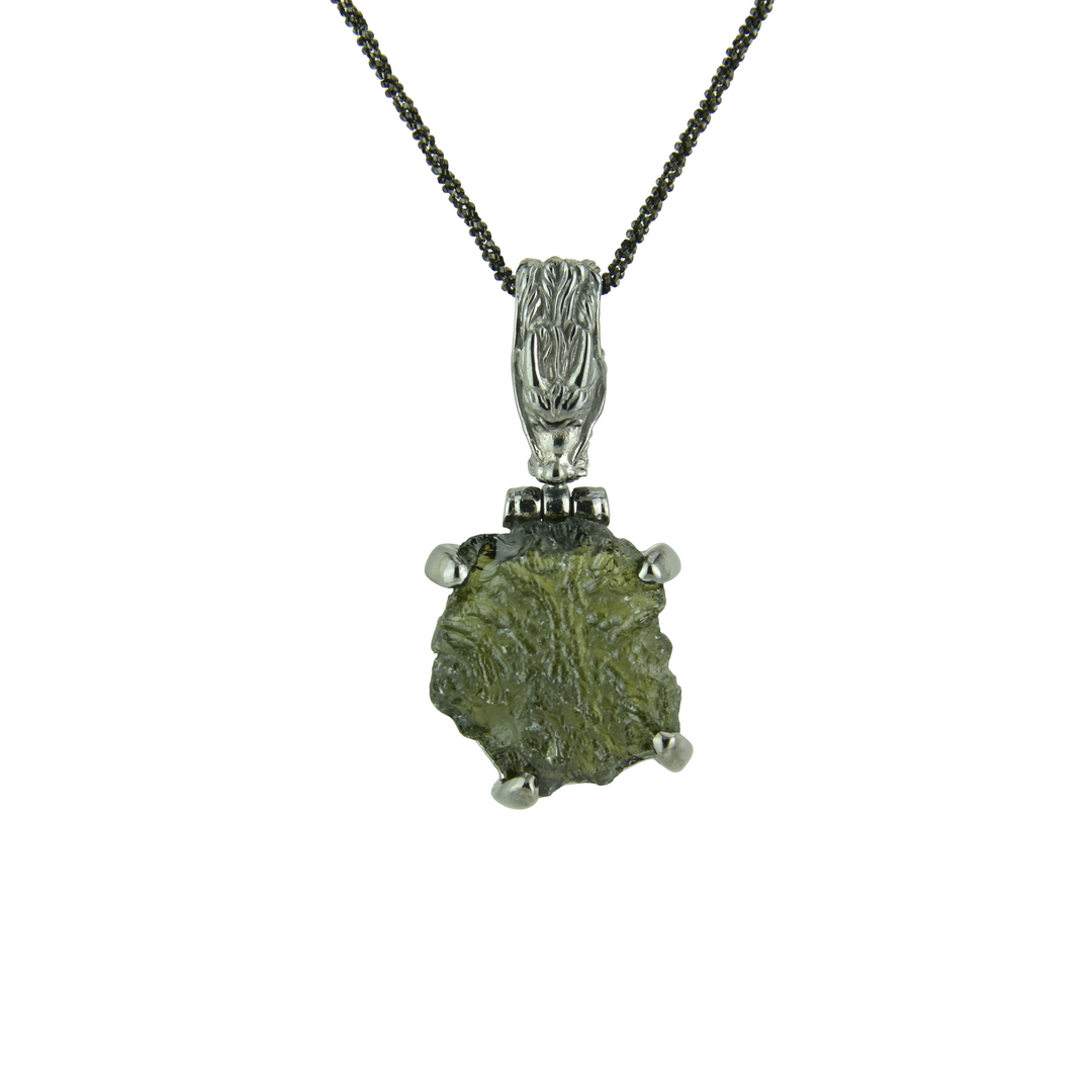 Moldavite Pendant