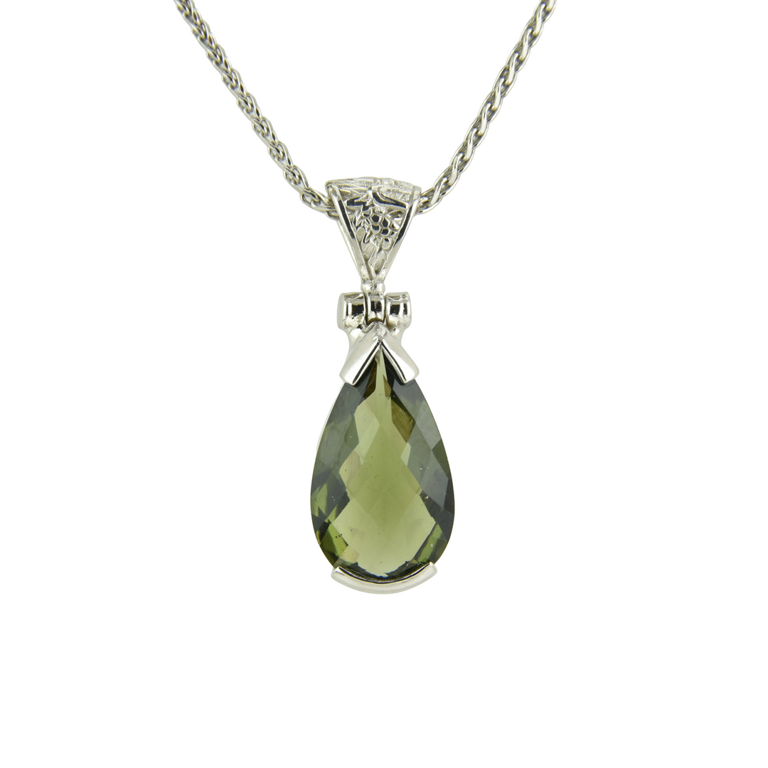 Moldavite Pendant