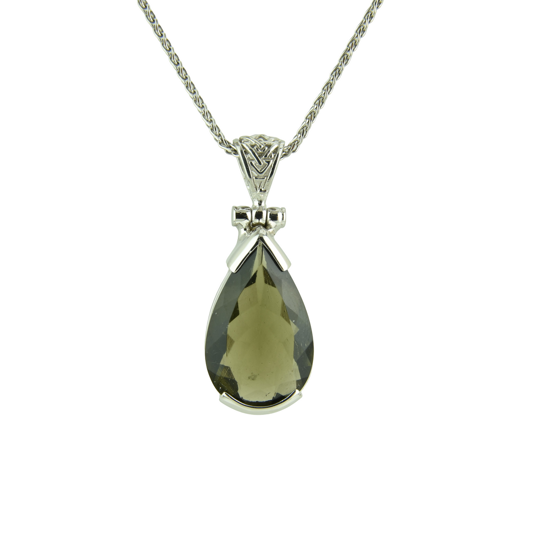 Moldavite Pendant
