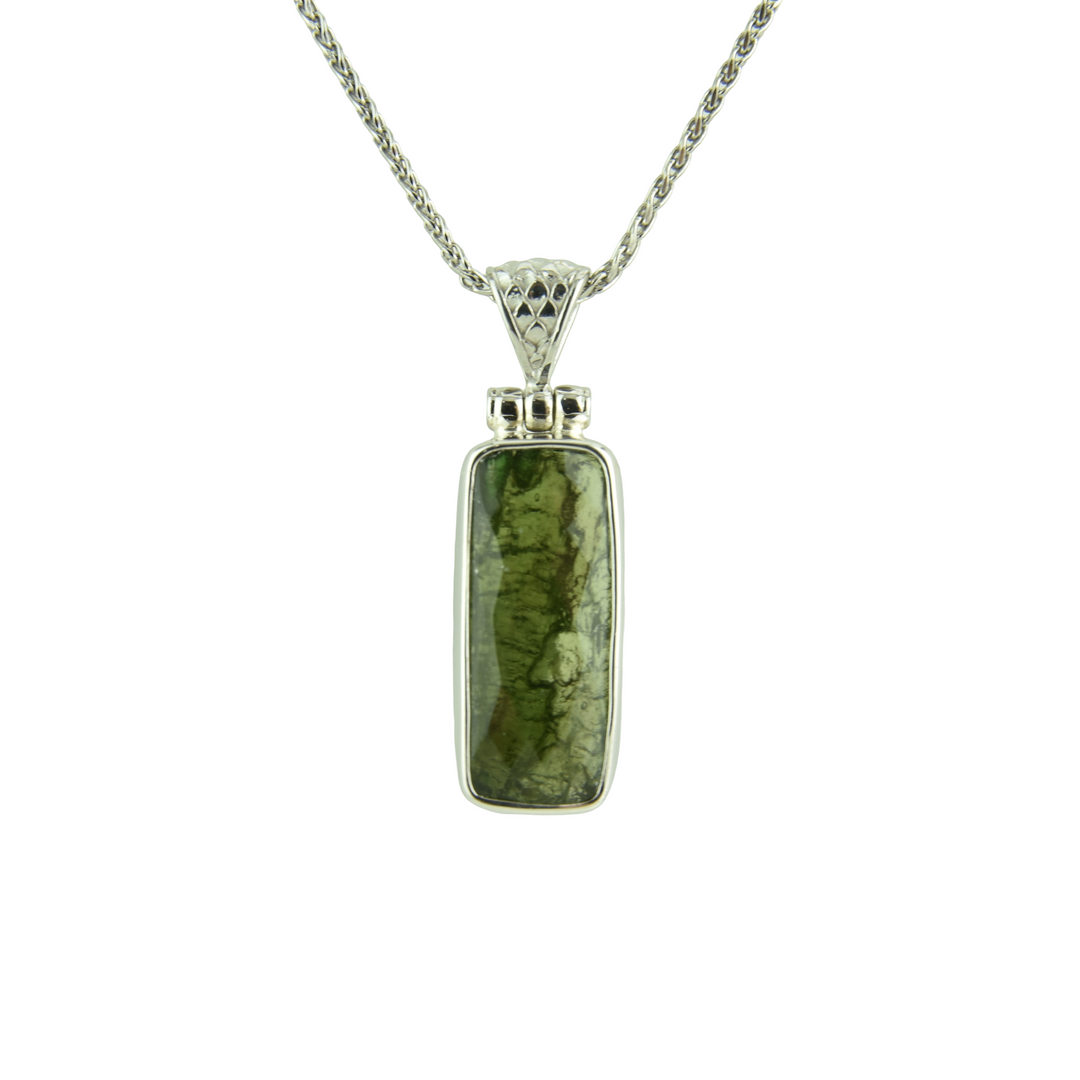 Moldavite Pendant