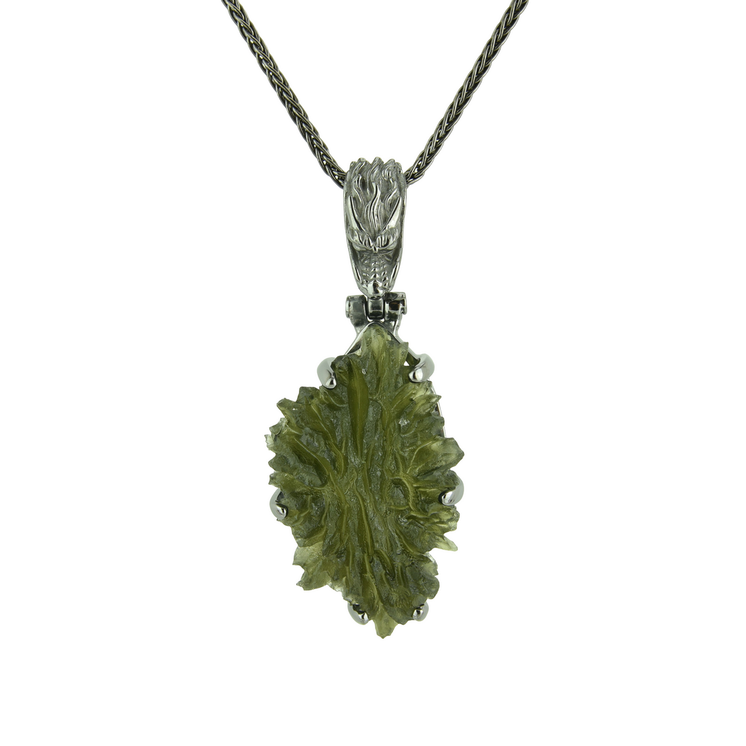 Besednice Moldavite Pendant