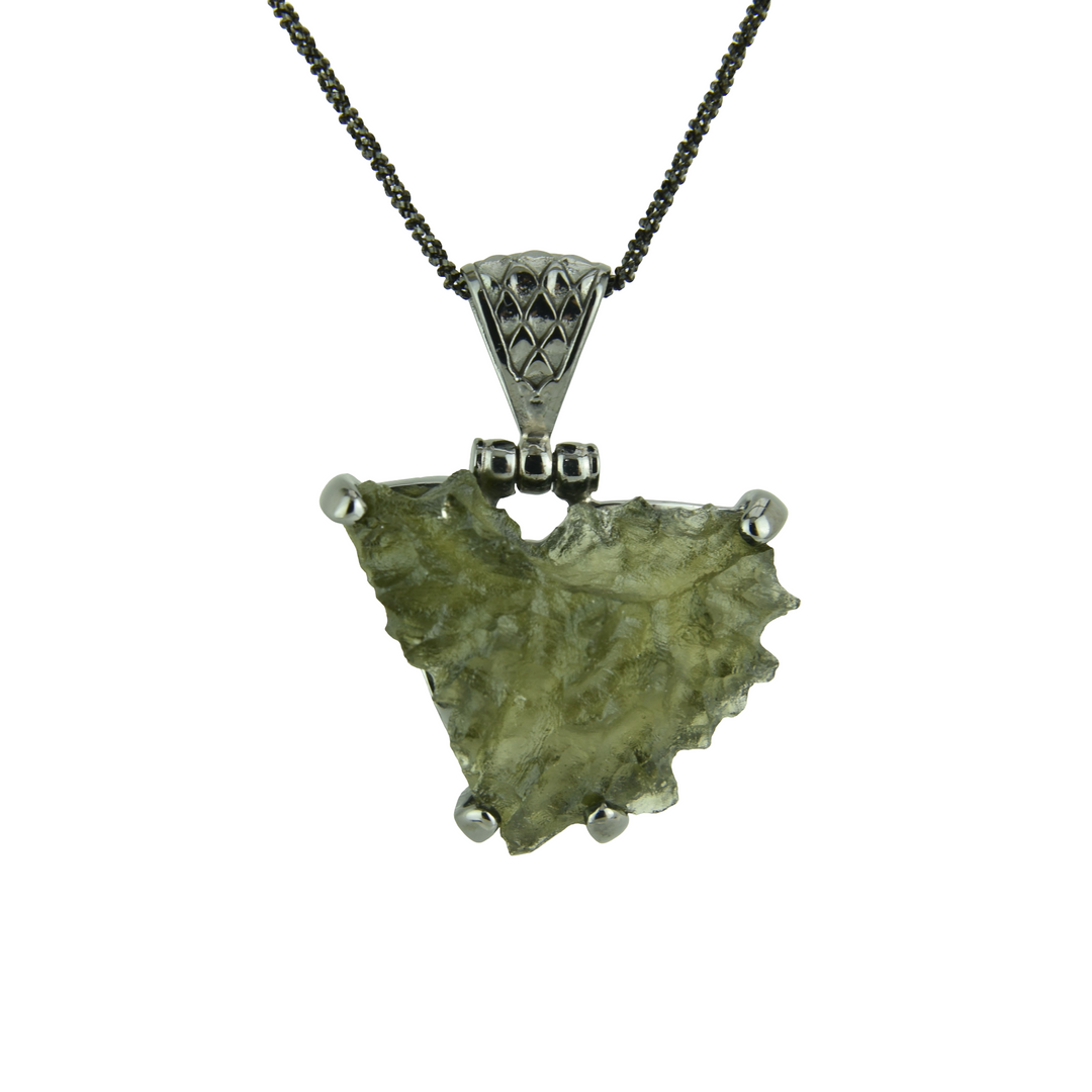 Besednice Moldavite Pendant