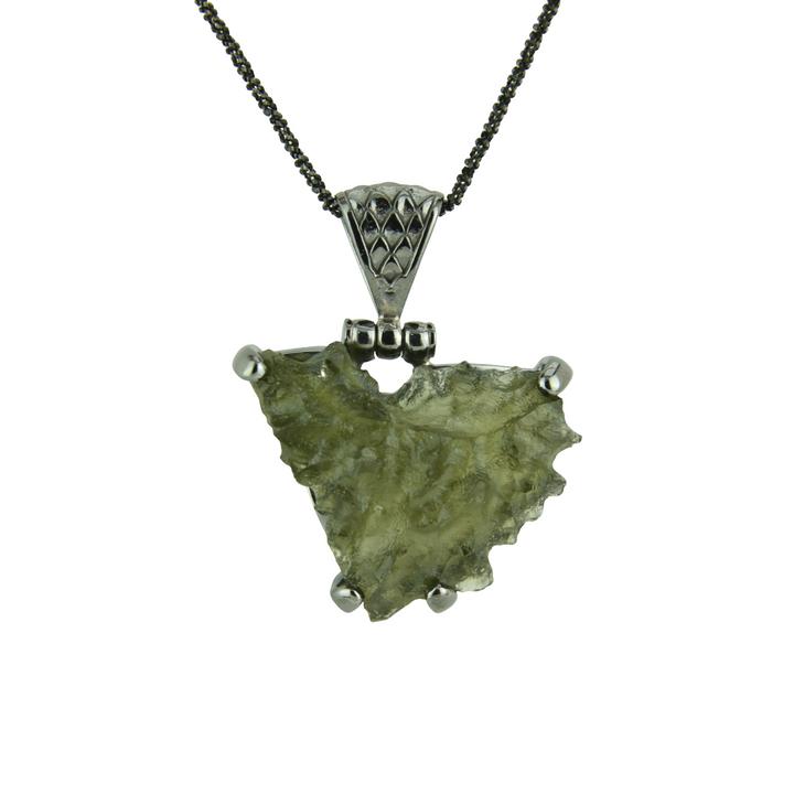Besednice Moldavite Pendant