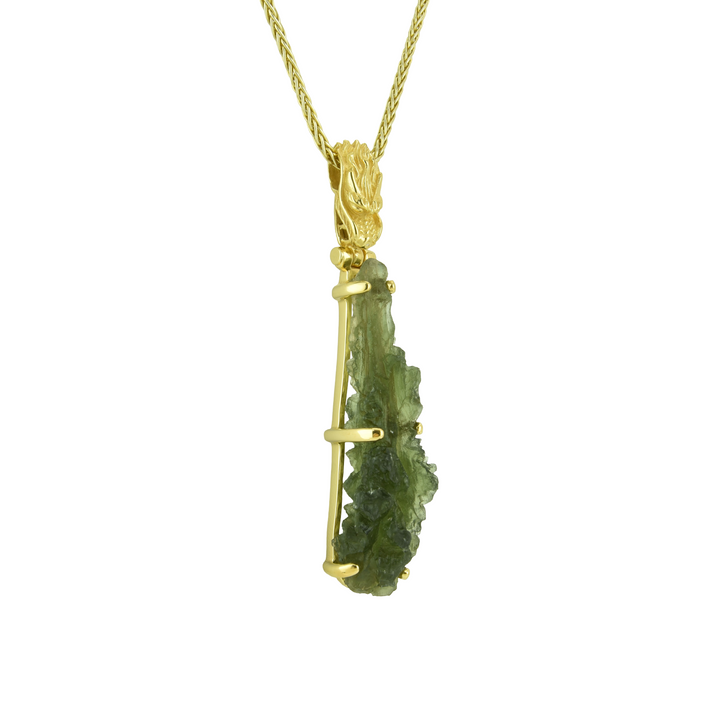 Besednice Moldavite Pendant