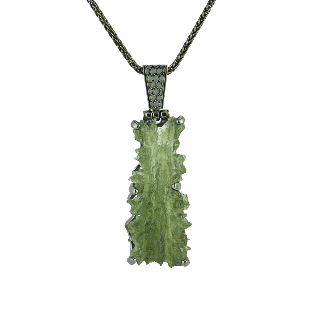 Besednice Moldavite Pendant