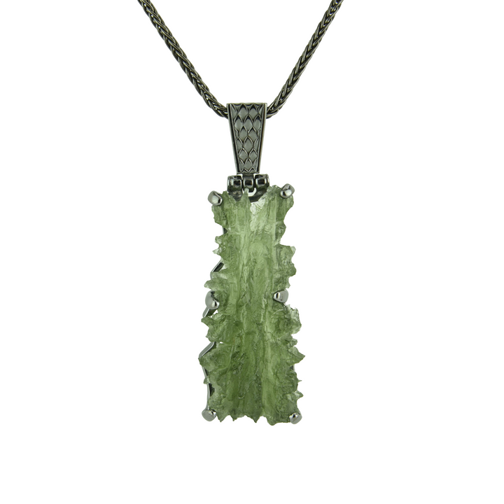Besednice Moldavite Pendant