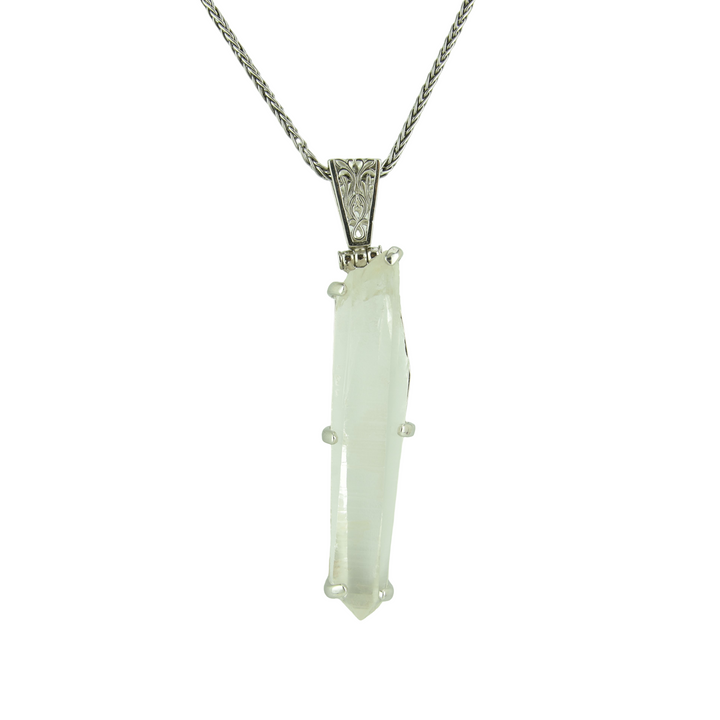 Lemurian Quartz Pendant