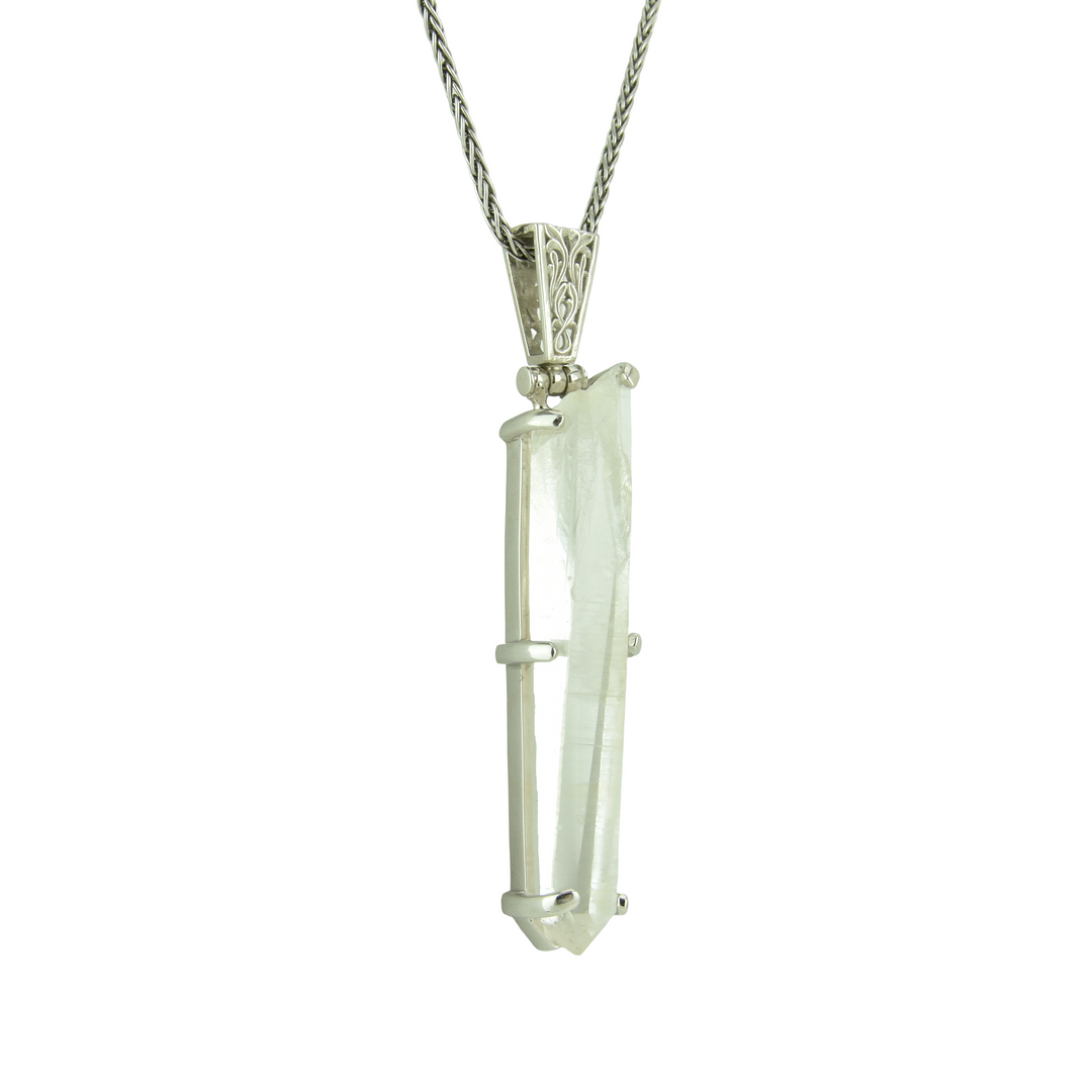 Lemurian Quartz Pendant