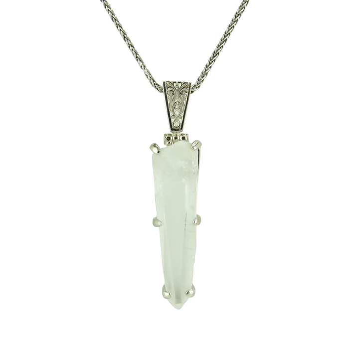 Lemurian Quartz Pendant