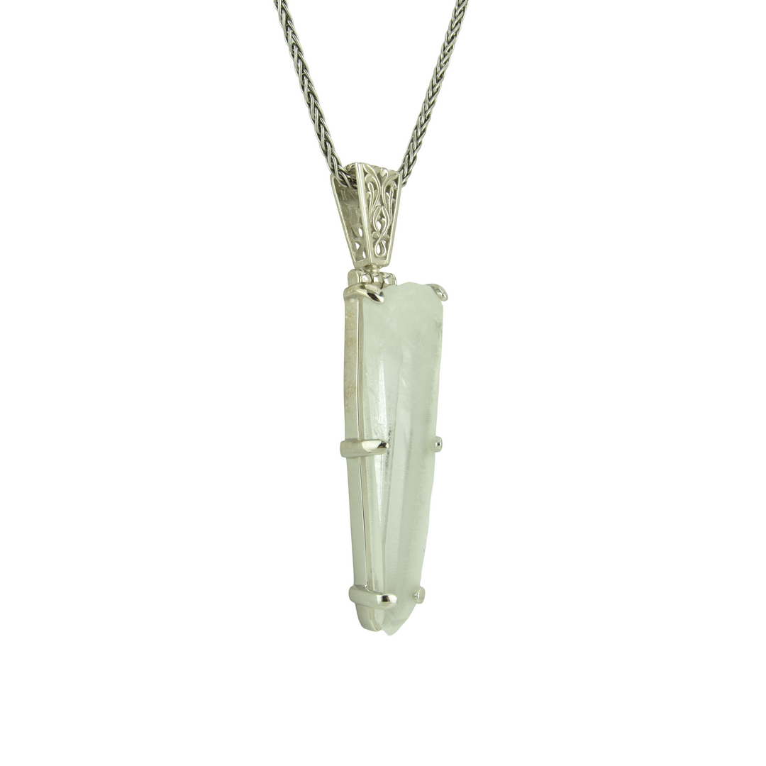 Lemurian Quartz Pendant