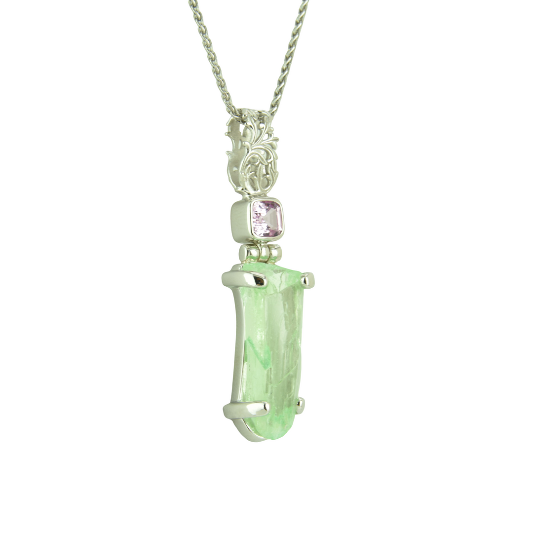 Hiddenite Pendant