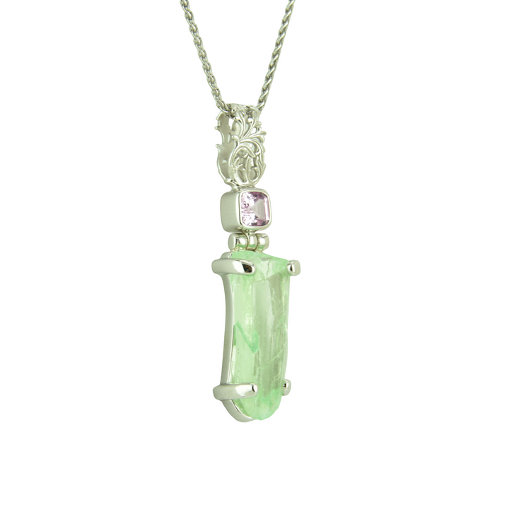 Hiddenite Pendant