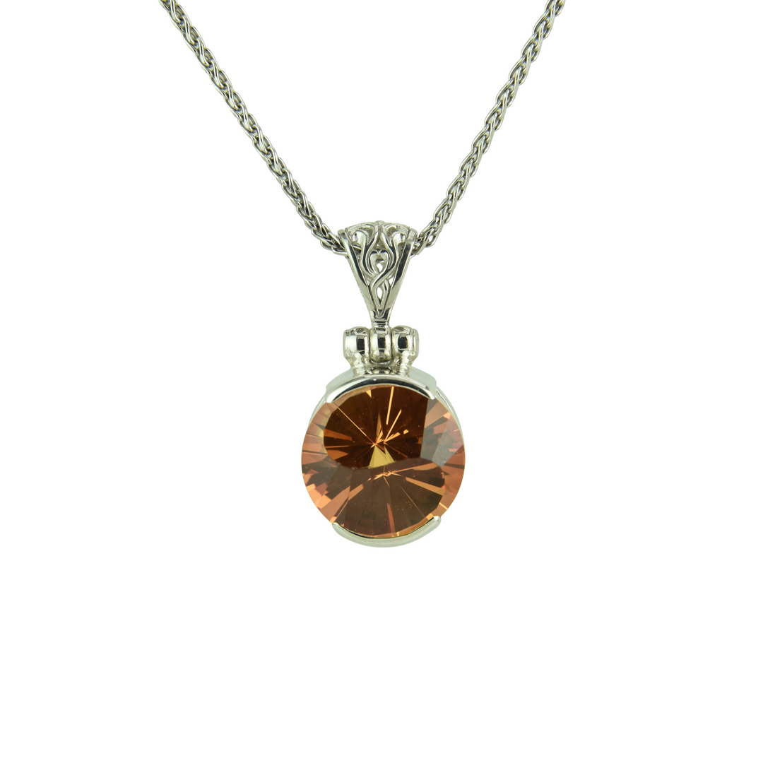 Imperial Golden Sapphire Pendant
