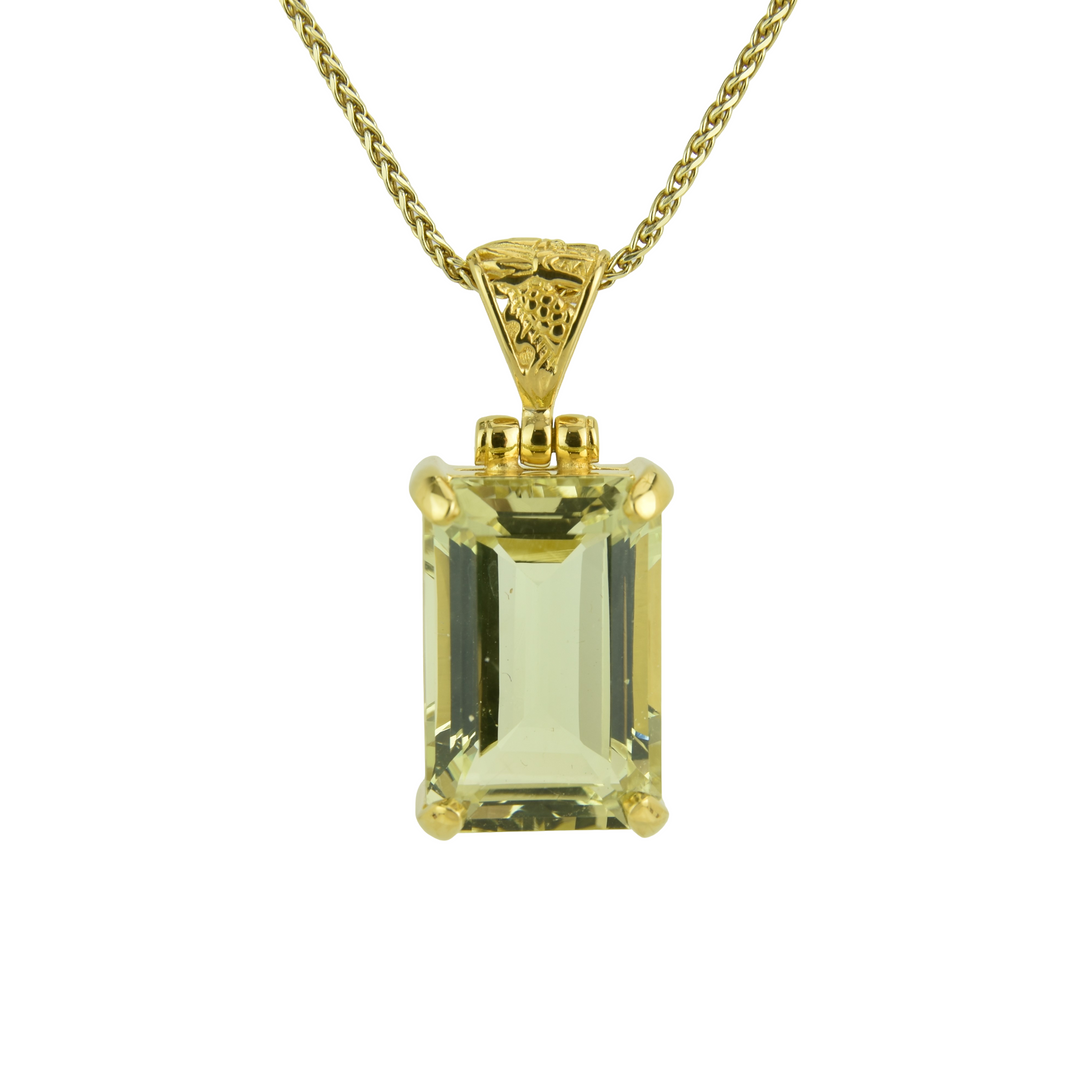 Golden Beryl Pendant