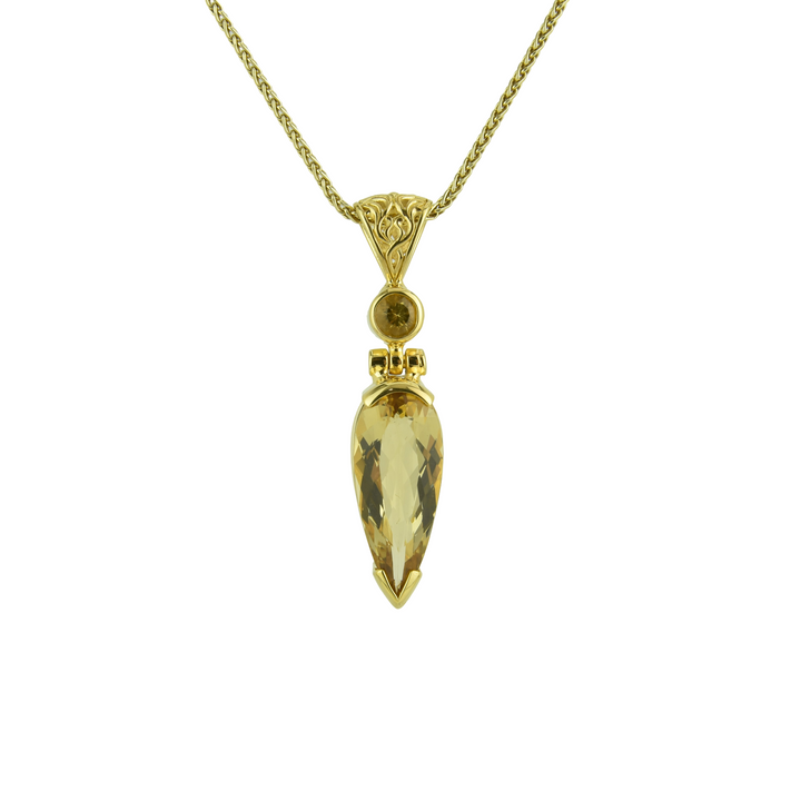Golden Beryl Pendant