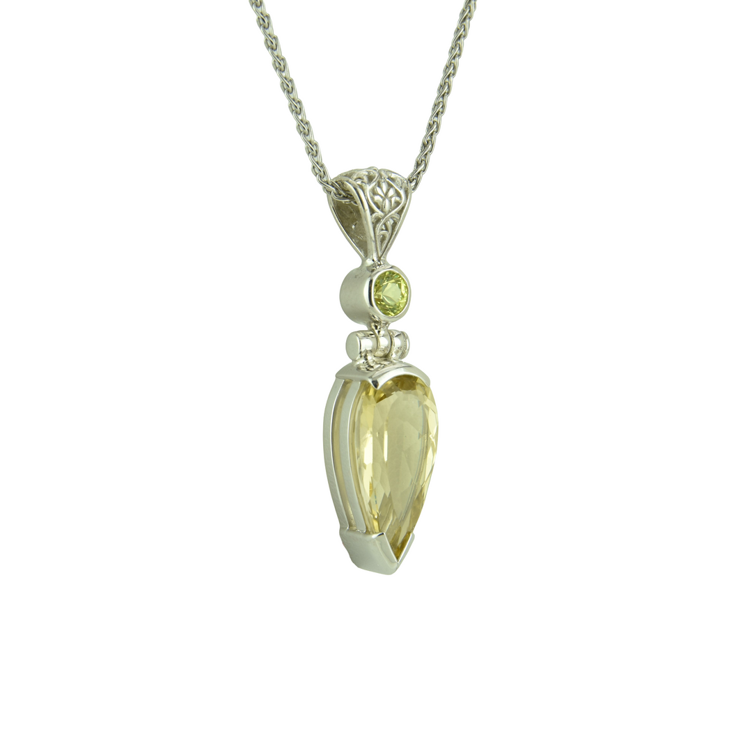 Golden Beryl Pendant