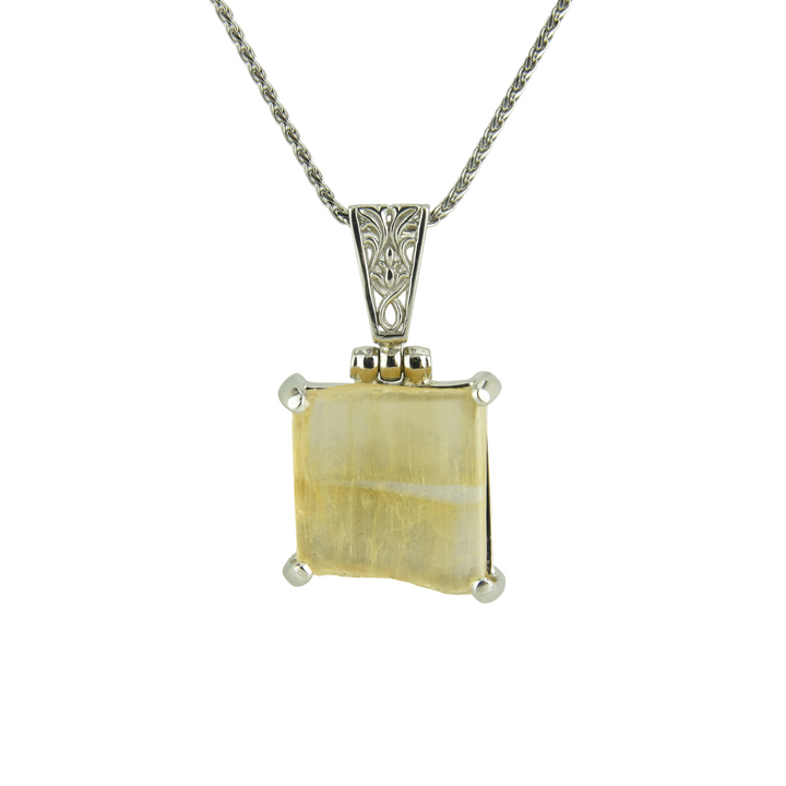 Selenite Pendant