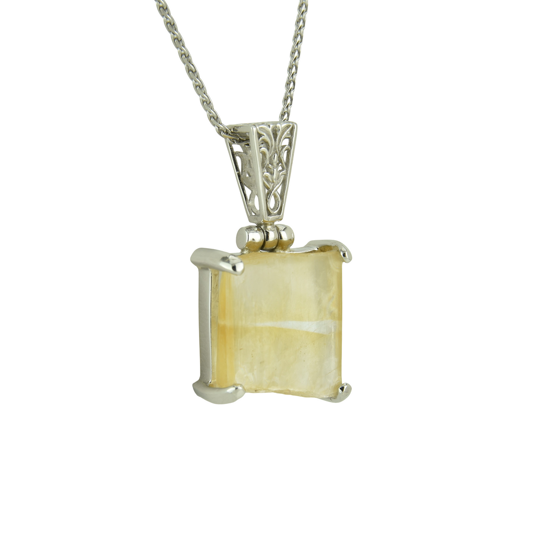 Selenite Pendant