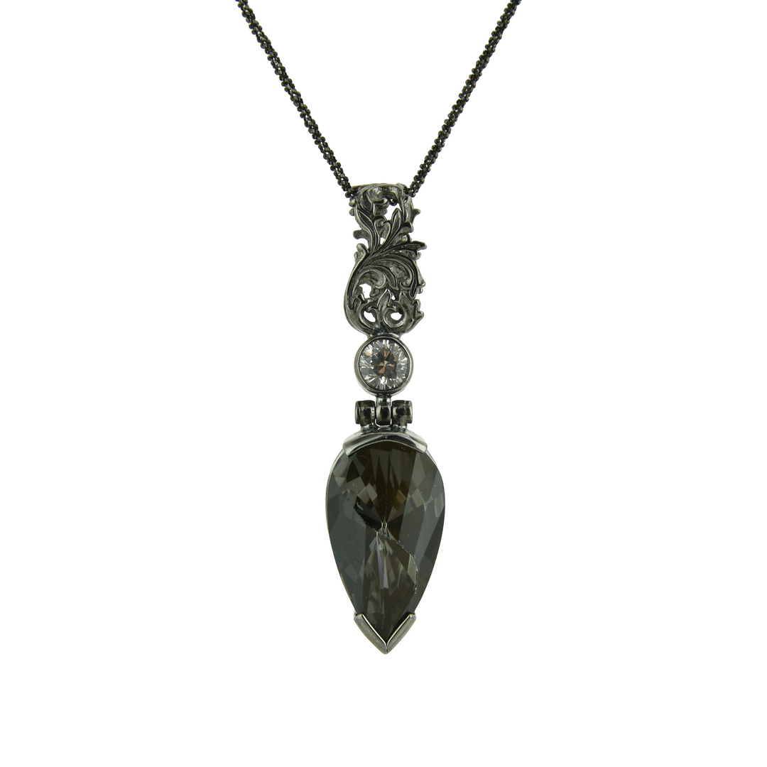 Midnight Mystic Quartz Pendant
