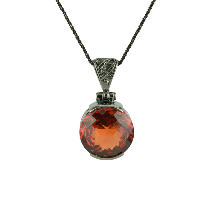 Padparadscha Sapphire Pendant