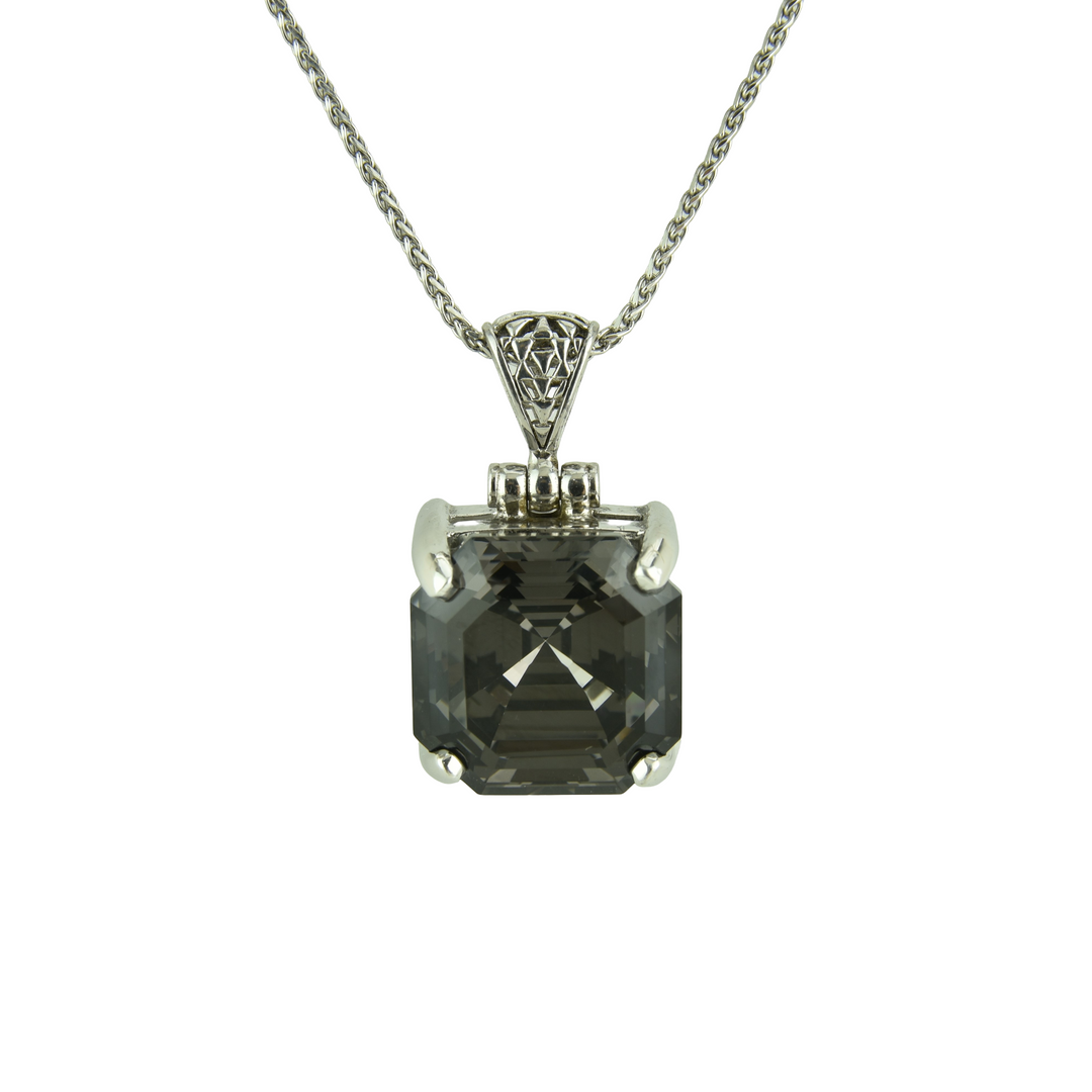 Midnight Mystic Quartz Pendant