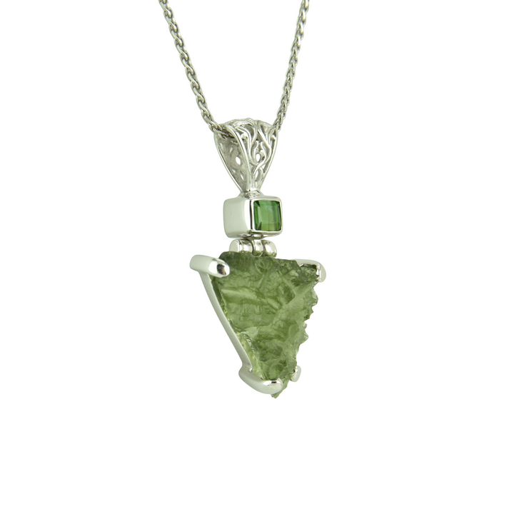 Besednice Moldavite Pendant