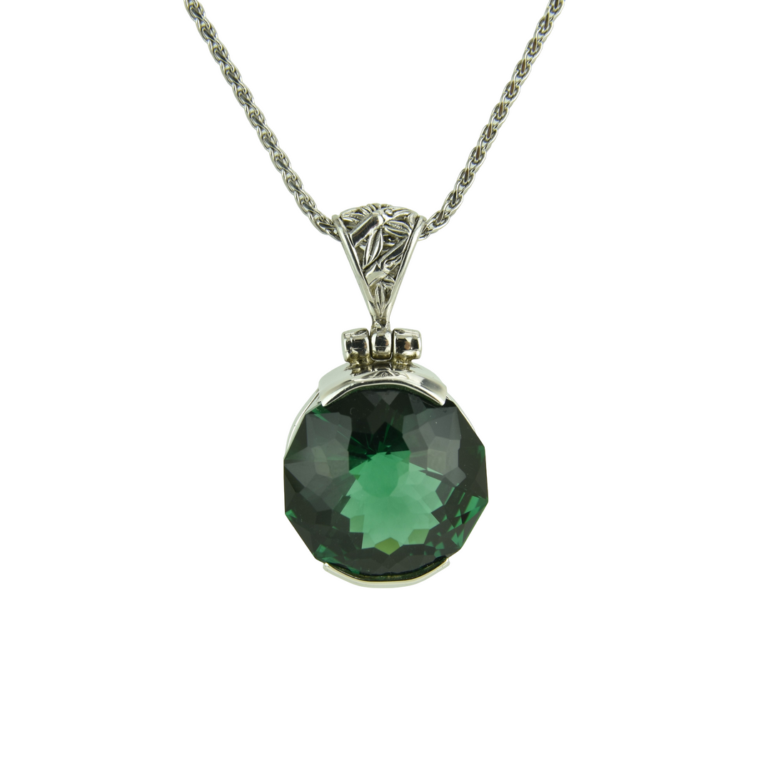 Green Hydro Quartz Pendant