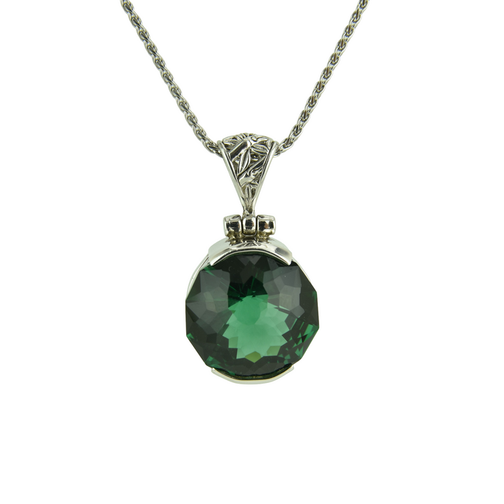 Green Hydro Quartz Pendant