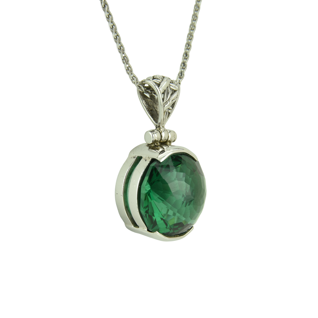 Green Hydro Quartz Pendant
